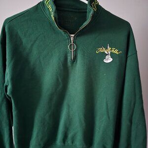 LOONEY TUNES WOMENS HALF ZIP SWEATSHIRT